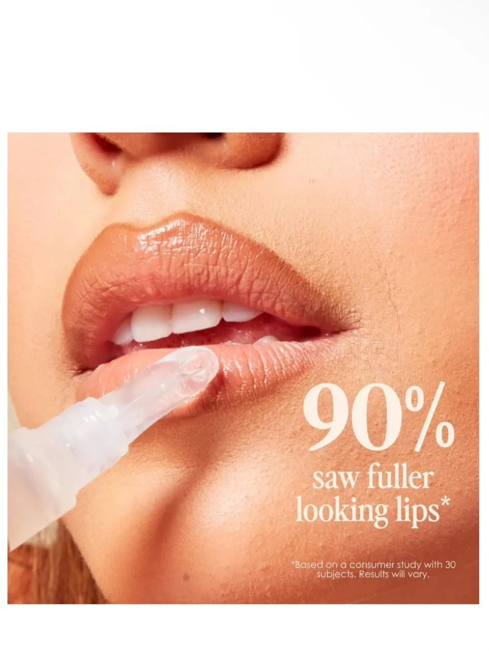 Grande Cosmetics GrandeLIPS Hydrating Lip Plumper, Gloss Finish Color Pale Rose